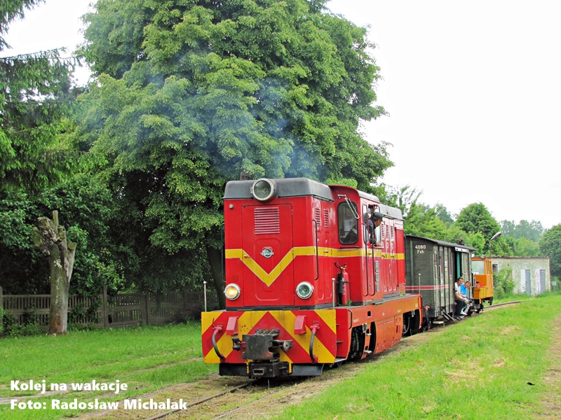 Skład pociągu roboczego w Rawie Mazowieckiej.