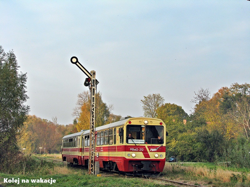 Pociąg Żuławskiej Kolej Dojazdowej