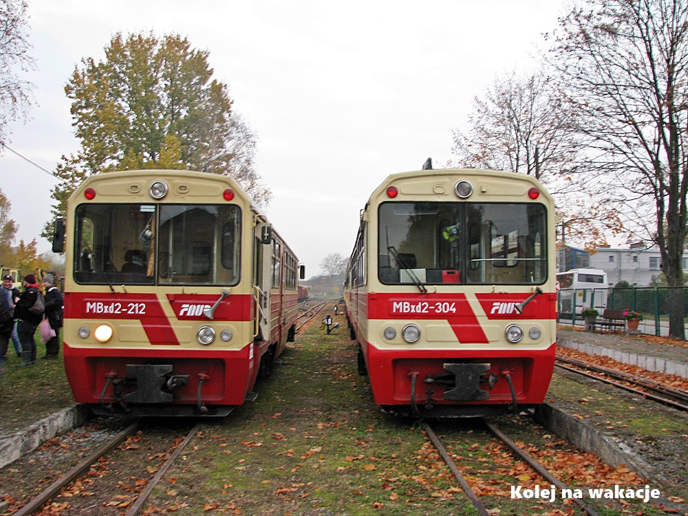 Stacja Nowy Dwór Gdański - wagony motorowe MBxd2