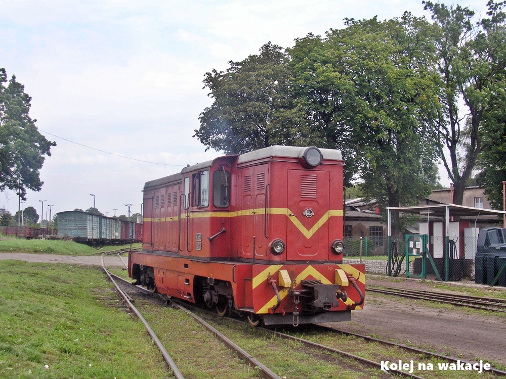 Lokomotywa Lxd2 Nadmorskiej Kolei Wąskotorowej