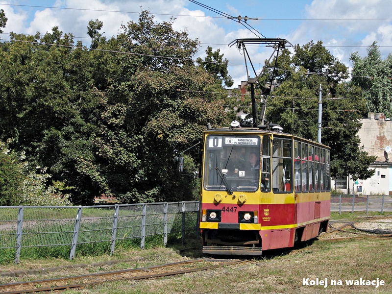 Nowe Centrum Łodzi, wagony tramwajowe serii GT na Łódzkich Liniach Turystycznych