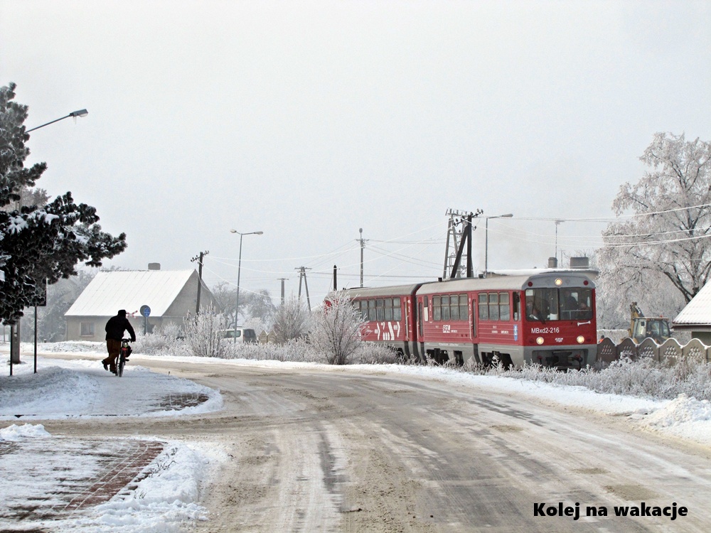 Zima na wąskich torach