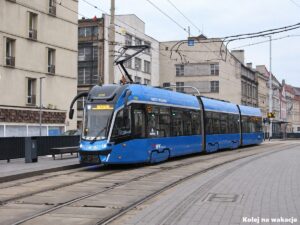 Moderus Gamma LF 07 AC MPK Wrocław w centrum miasta